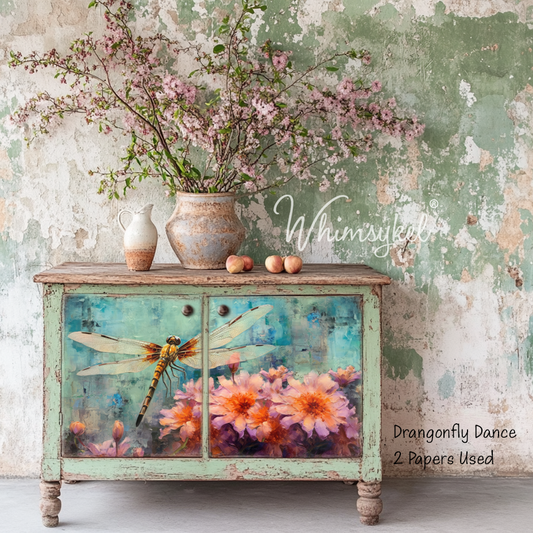 How to Extend Your Decoupage Design with Two Prints