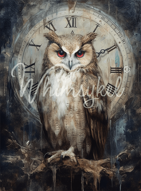 Papier de soie de découpage Timekeeper 21 x 29 po