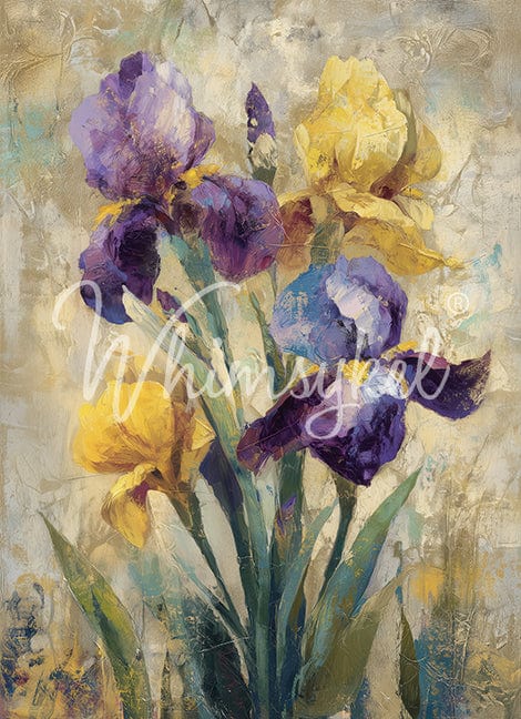 When Spring Fades | 18 lb Decoupage Tissue Paper