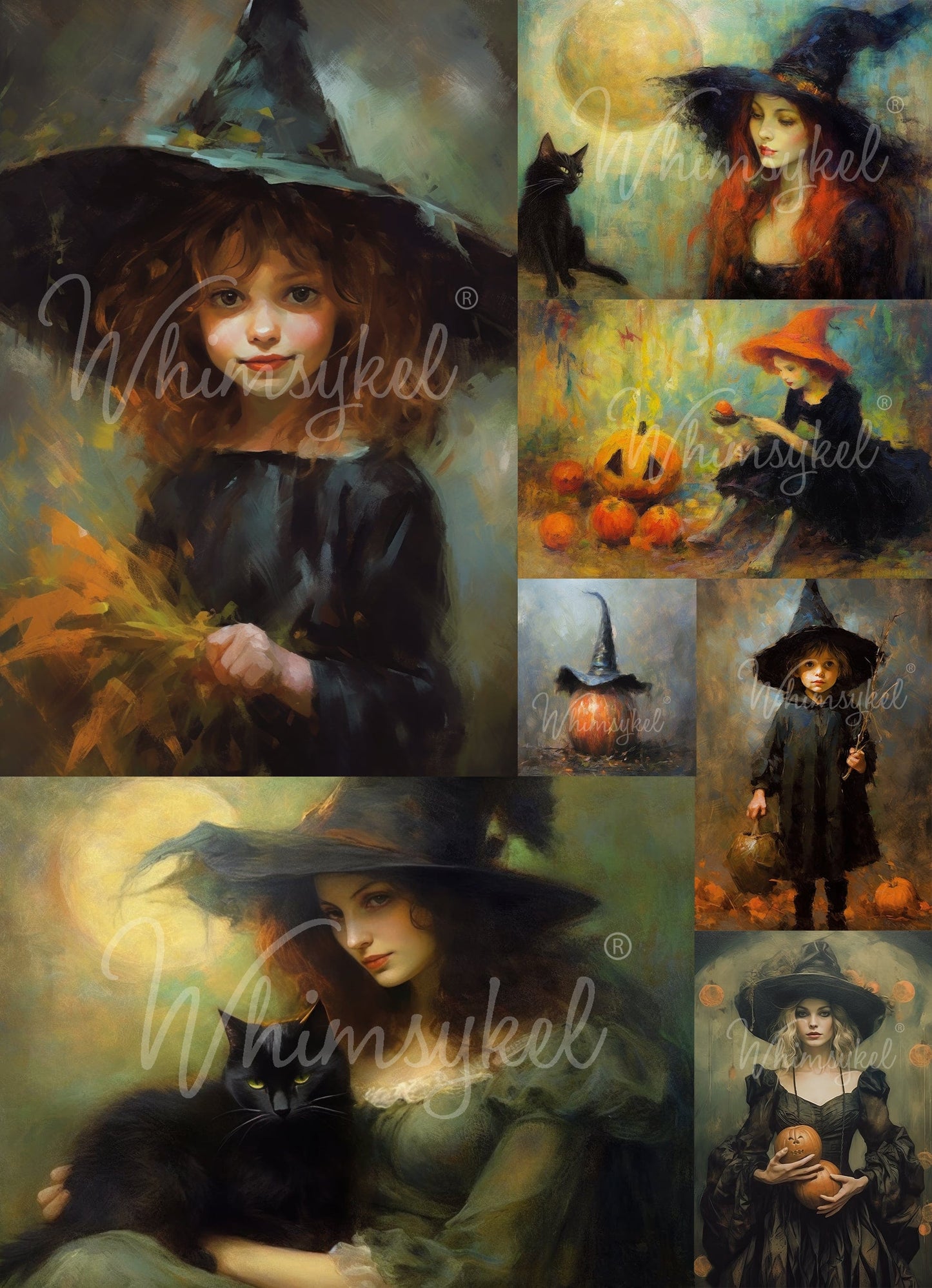 Halloween DecoPaper Bundle | Limited Quantity | 18 lb Decoupage Tissue Paper | 21x29 in