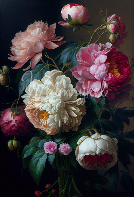 Baroque Peonies & Roses