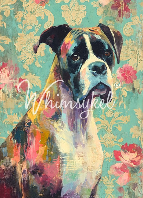 Boxer | Tissue or Rice Decoupage Paper