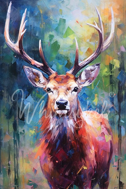 Buck Stops Here | Tissue or Rice Decoupage Paper