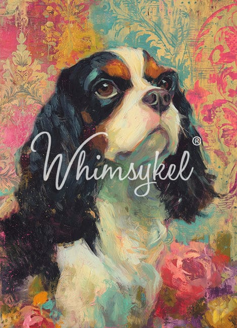 Cavalier King Charles | Tissue or Rice Decoupage Paper