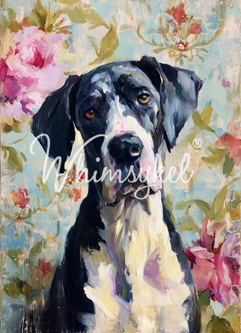 Great Dane | Tissue or Rice Decoupage Paper