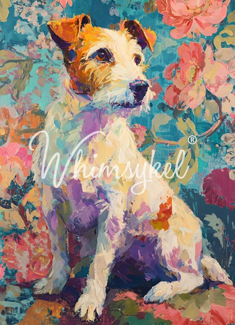 Terrier | Tissue or Rice Decoupage Paper