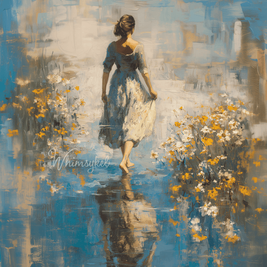 The Dream Awaits | Square Tissue or Rice Decoupage Paper