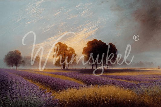 Serene Lavender Field