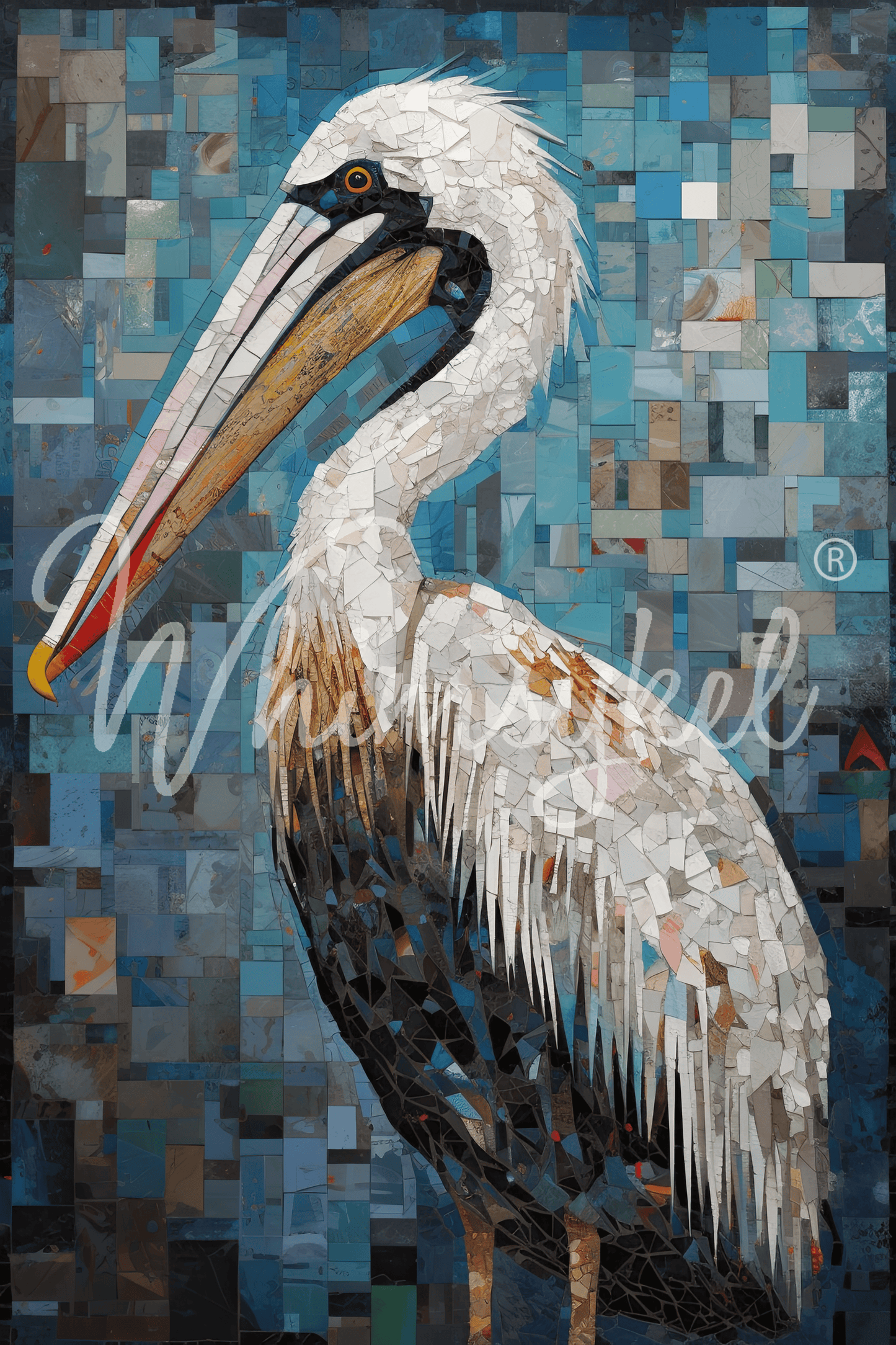 Pelican Mosaic