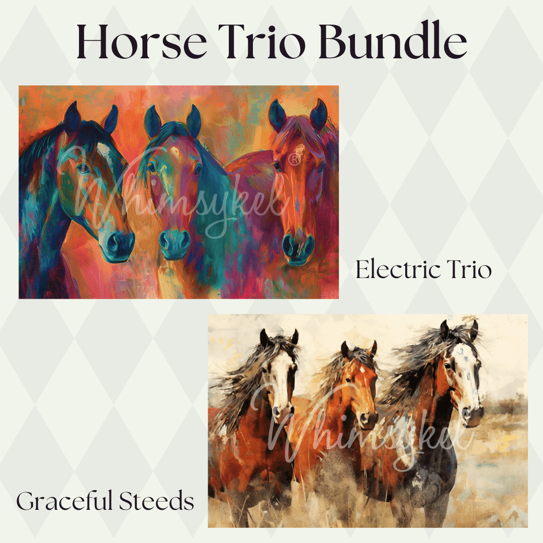 Horse Trio Bundle