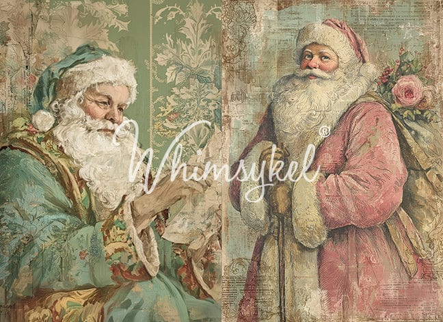 Christmas Traditions Duo | 18lb Decoupage Tissue Paper 21x29 in