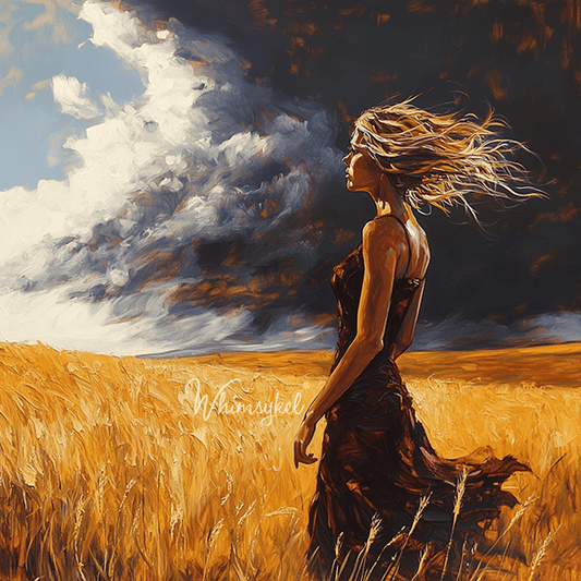 I am the storm | Square Tissue or Rice Decoupage Paper