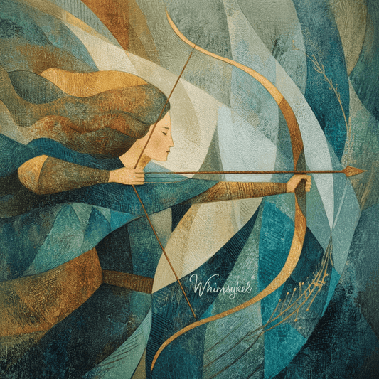 Shoot Straight | Square Tissue or Rice Decoupage Paper