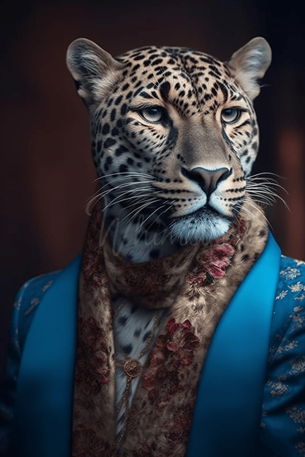 Sir Augustus | Tissue or Rice Decoupage Paper