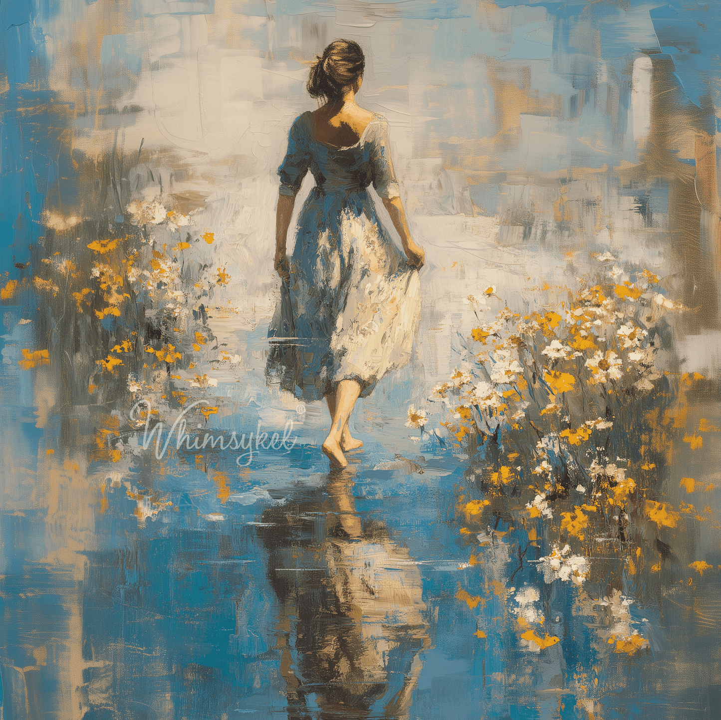 The Dream Awaits | Square Tissue or Rice Decoupage Paper
