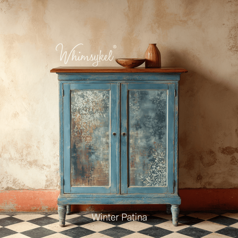 Winter Patina| 18 lb Decoupage Tissue Paper | 21x29
