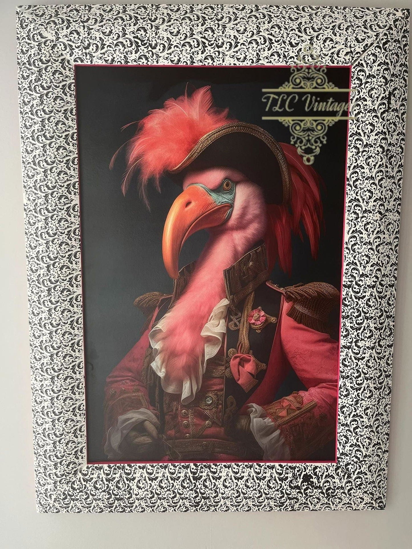 Captain Featherduster | Tissue or Rice Decoupage Paper