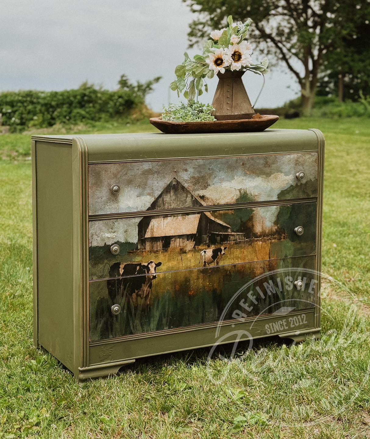 Heartland | Tissue or Rice Decoupage Paper