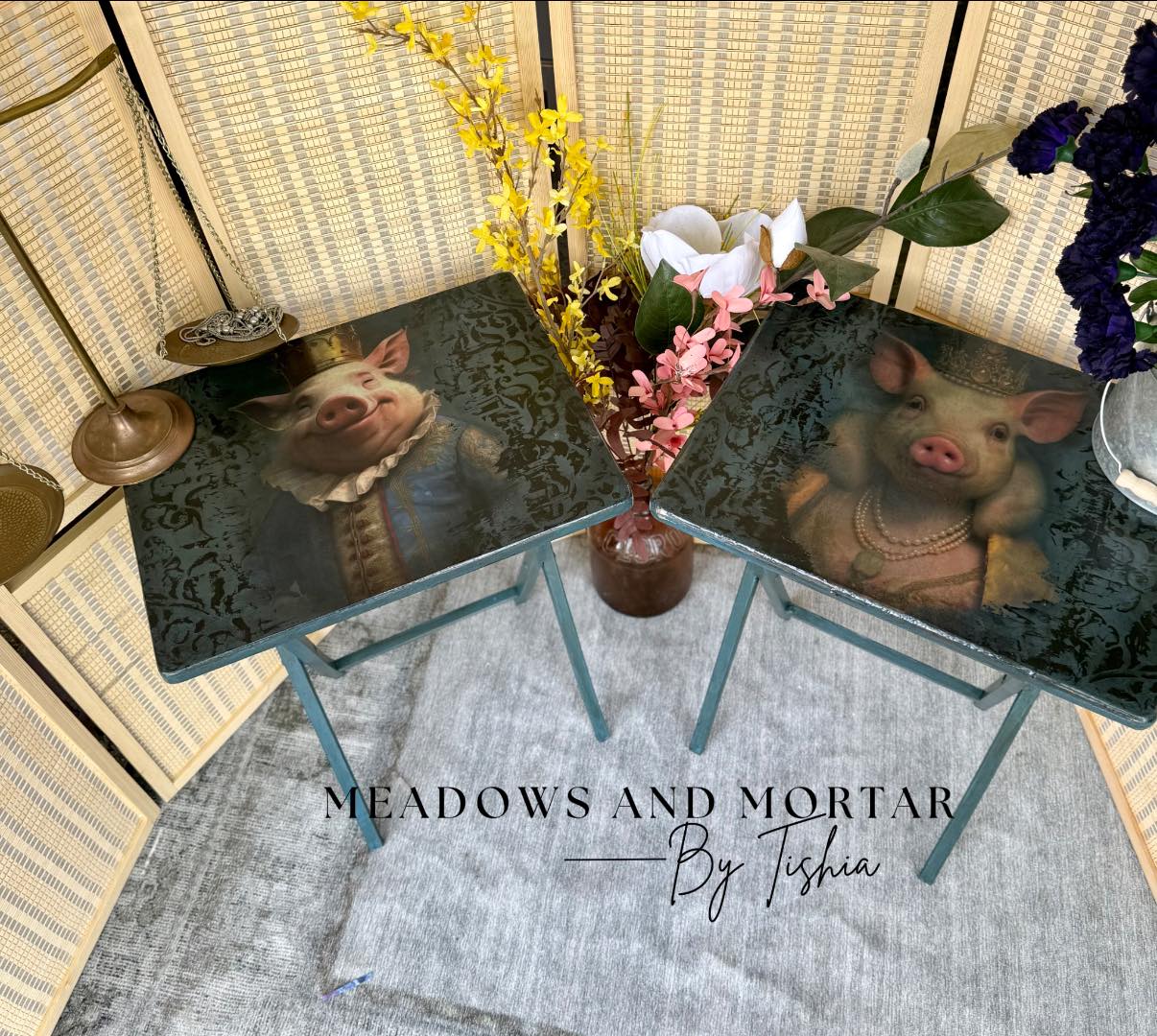 King Porkton | Tissue or Rice Decoupage Paper