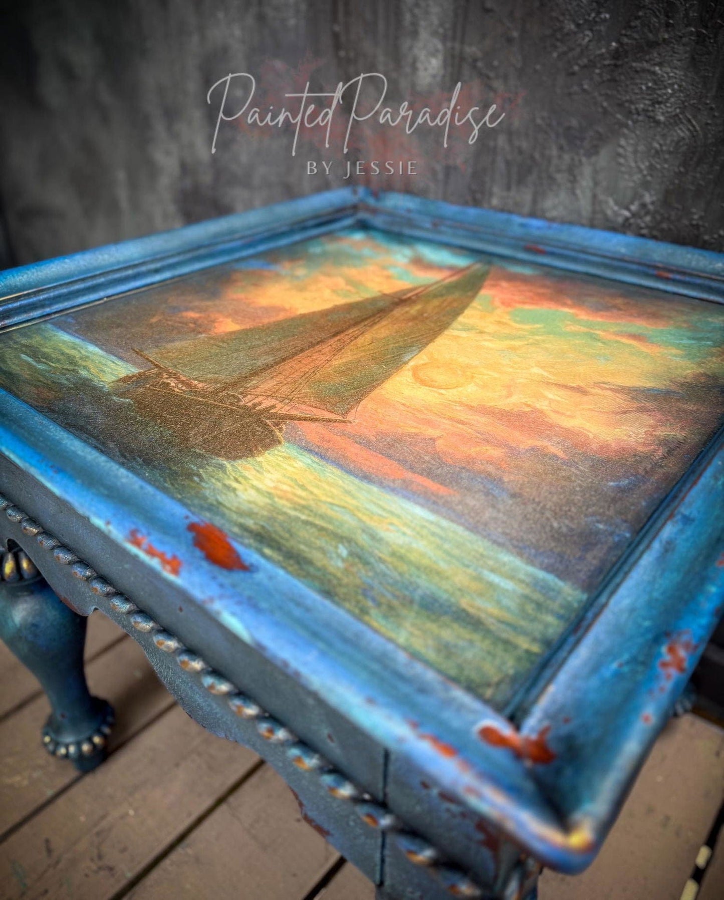 Nautical Serenity| 18 lb Decoupage Tissue Paper | 21x29