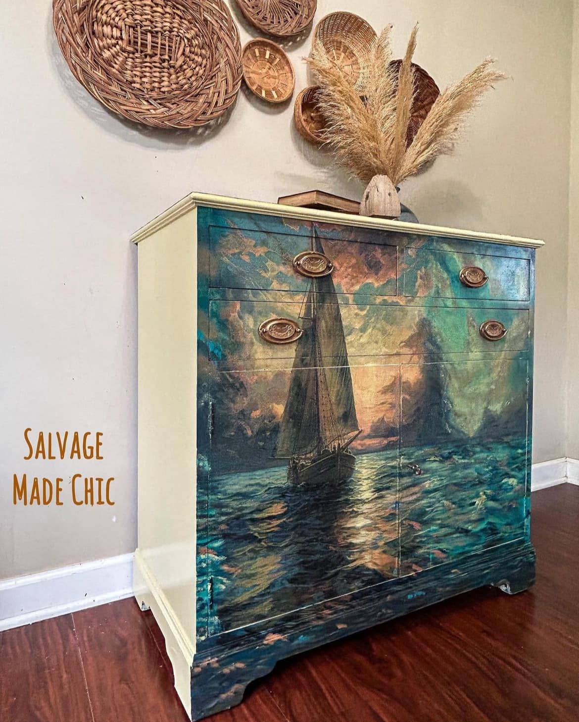 Nautical Serenity| 18 lb Decoupage Tissue Paper | 21x29