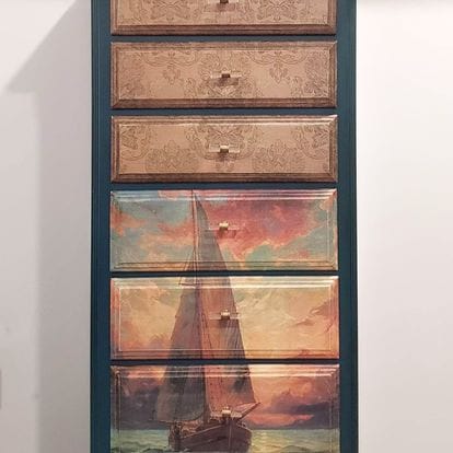 Nautical Serenity| 18 lb Decoupage Tissue Paper | 21x29