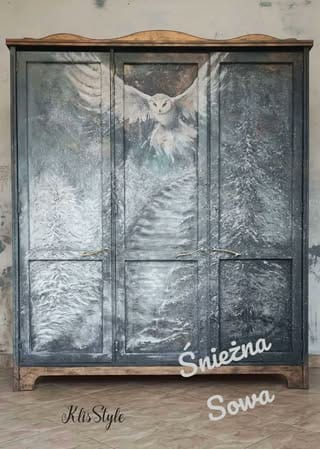 Snow Owl | Tissue or Rice Decoupage Paper