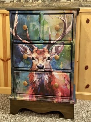 Buck Stops Here | Tissue or Rice Decoupage Paper