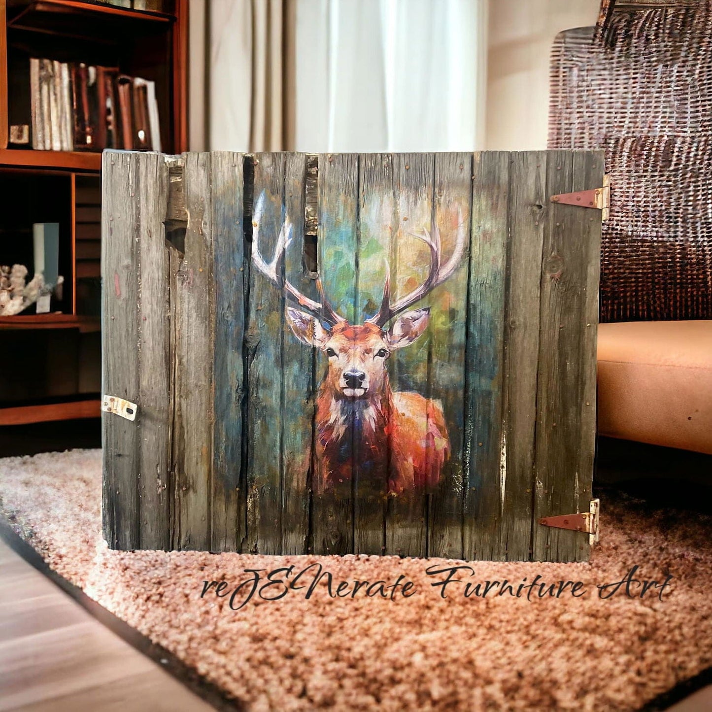 Buck Stops Here | Tissue or Rice Decoupage Paper