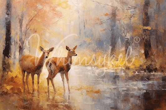 Woodland Reflections | Tissue or Rice Decoupage Paper