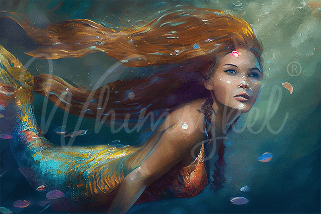 Arista: Mystical Mermaid Decoupage Tissue Paper 29x21