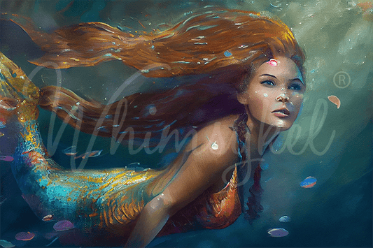 Arista: Mystical Mermaid Decoupage Tissue Paper 29x21